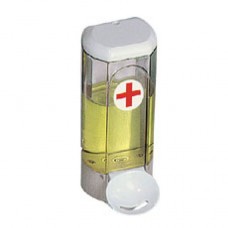 dispenser di sapone in acciaio