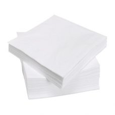 TOVAGLIOLI 40x40 CAS BIANCO UNITO x 50
