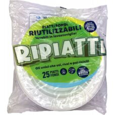 PIATTI IN PLASTICA RIUTILIZZABILI KG1